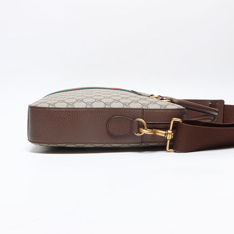 グッチ GUCCI オフィディア GGスプリーム ショルダーバッグ ブラウン WS13182