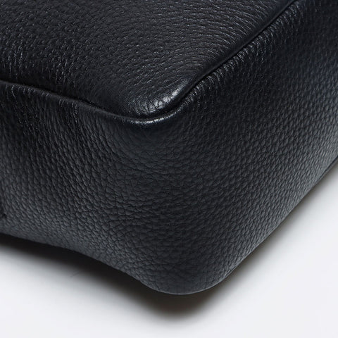 プラダ PRADA ソフトレーザー ロゴ ショルダーバッグ ブラック WS13185