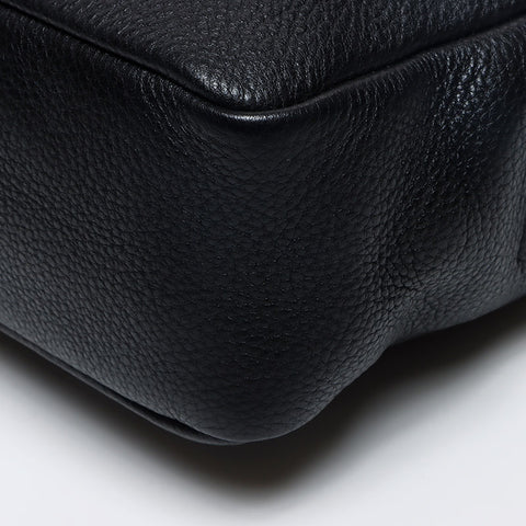 プラダ PRADA ソフトレーザー ロゴ ショルダーバッグ ブラック WS13185