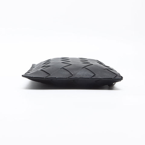 BOTTEGAVENETA INTRECCIATO Lamb Leather Clutch bag black WS13186