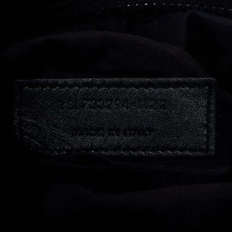 イヴ・サンローラン YVES SAINT LAURENT ナイロン Le 5  7 ショルダーバッグ ブラック WS13188