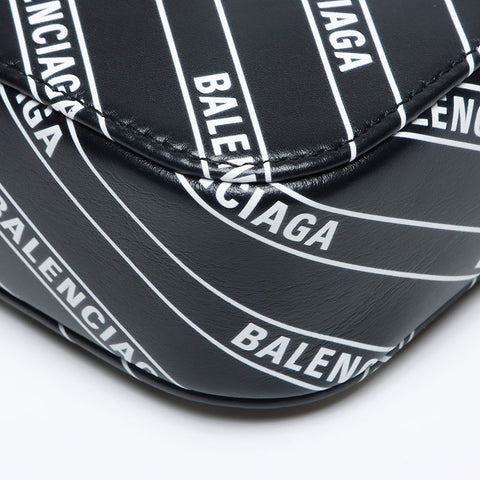 BALENCIAGA 日常相机包 单肩包 黑色 WS13190