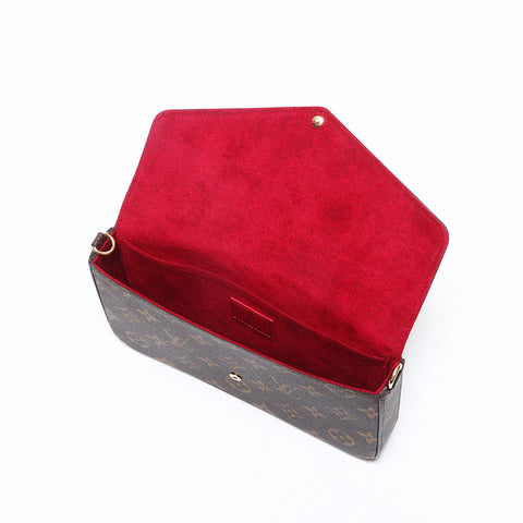 ルイ・ヴィトン LOUIS VUITTON モノグラム ポシェット・フェリシー ショルダーバッグ ブラウン WS13206