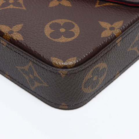 ルイ・ヴィトン LOUIS VUITTON モノグラム ポシェット・フェリシー ショルダーバッグ ブラウン WS13206
