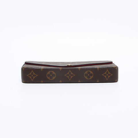 ルイ・ヴィトン LOUIS VUITTON モノグラム ポシェット・フェリシー ショルダーバッグ ブラウン WS13206