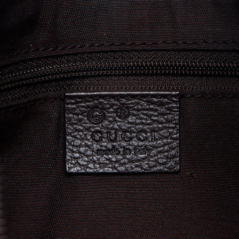 グッチ GUCCI アビー レザー 265692 GGキャンバス ハンドバッグ ブラウン WS13215