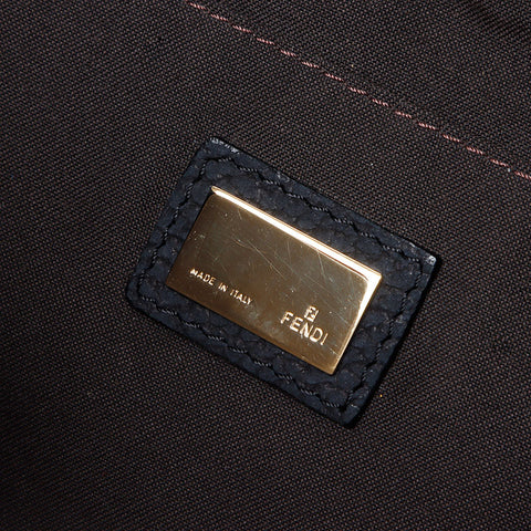 フェンディ FENDI ズッキーノ ロゴ ショルダーバッグ ブラック WS13217