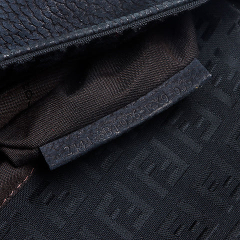 フェンディ FENDI ズッキーノ ロゴ ショルダーバッグ ブラック WS13217