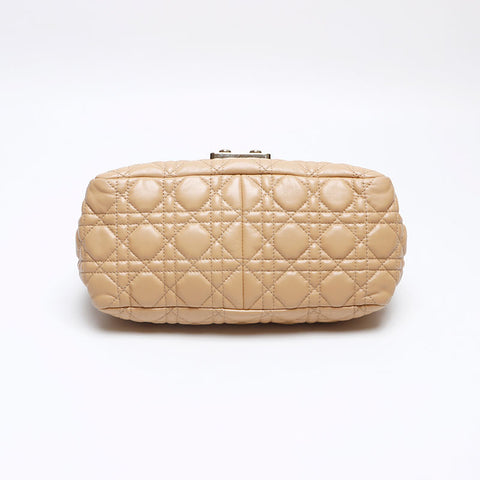 Christian Dior Cannage New Rock Semi-Shoulder M98020SSQ Shoulder Bag beige WS13219