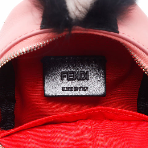 フェンディ FENDI モンスターバッグチャーム バグス キーホルダー ポーチ ピンク WS13220