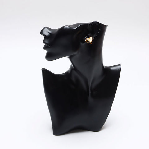 Christian Dior Rhinestone Earring gold WS13226