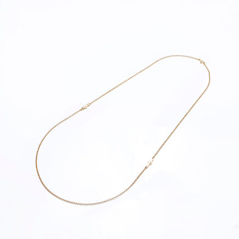 Christian Dior CD logo Necklace gold WS13228