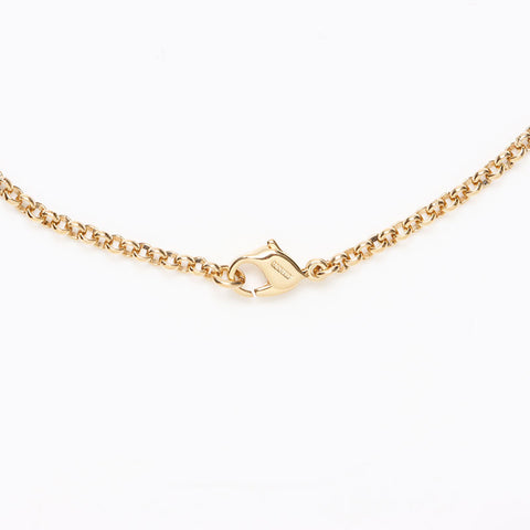 Christian Dior CD logo Necklace gold WS13228