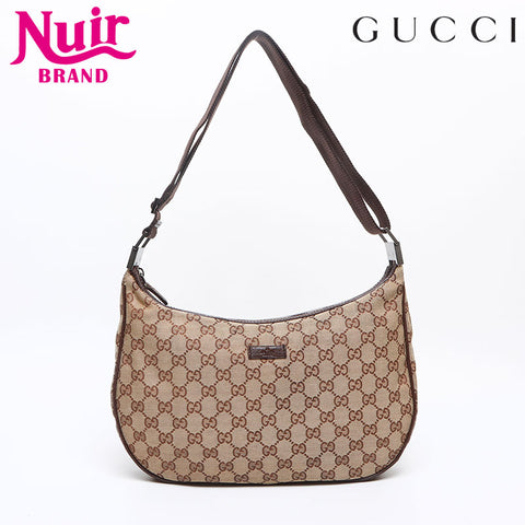 グッチ GUCCI GGキャンバス ショルダーバッグ ブラウン WS13245