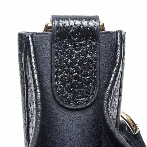 HERMES ◻︎A stamp Evelyn 1 Ardennes GM Gold Metal Shoulder Bag black WS13246