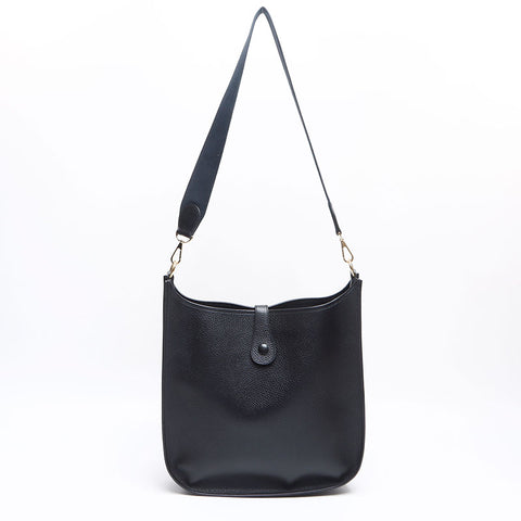 エルメス HERMES ◻︎A刻印 エブリン1 アルデンヌ GM ゴールド金具 ショルダーバッグ ブラック WS13246
