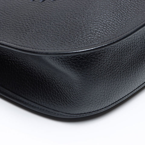 HERMES ◻︎A stamp Evelyn 1 Ardennes GM Gold Metal Shoulder Bag black WS13246