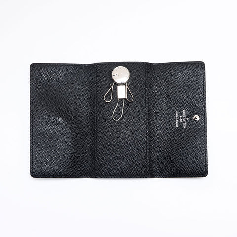 LOUIS VUITTON Portocle Voiture 3-piece Key Holder Graphite Key holder  black WS13247