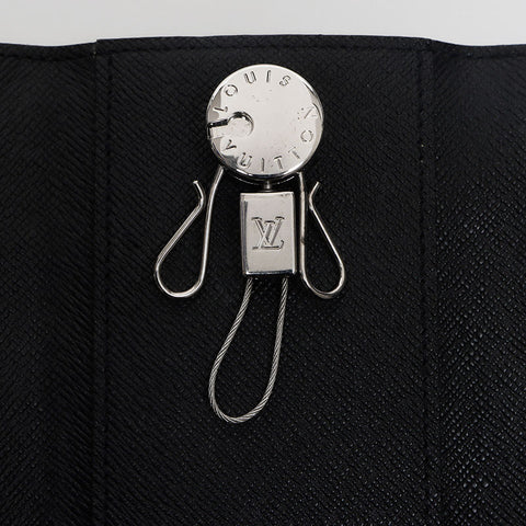 LOUIS VUITTON Portocle Voiture 3-piece Key Holder Graphite Key holder  black WS13247