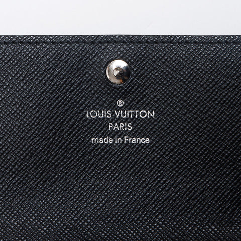 LOUIS VUITTON Portocle Voiture 3-piece Key Holder Graphite Key holder  black WS13247