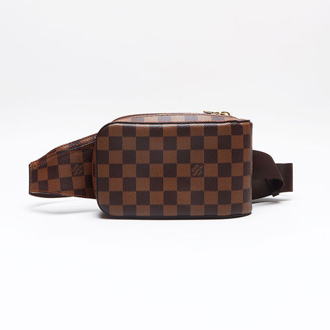 ルイ・ヴィトン LOUIS VUITTON ジェロニモス ダミエ 2015年 ショルダーバッグ ブラウン WS13250
