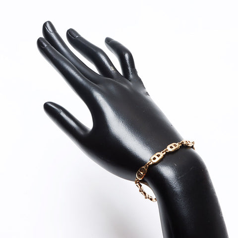 Christian Dior CD logo Necklace gold WS13257