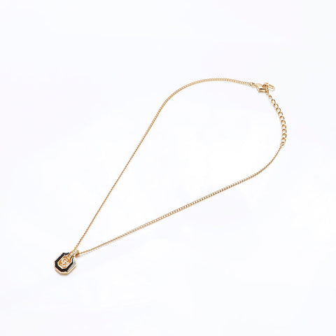 Christian Dior CD logo Necklace gold WS13259