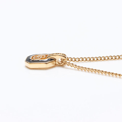 Christian Dior CD logo Necklace gold WS13259