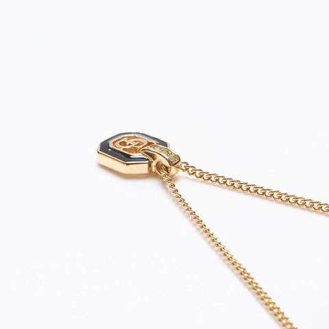 Christian Dior CD logo Necklace gold WS13259