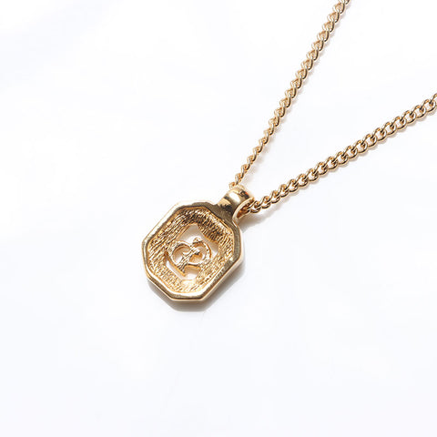 Christian Dior CD logo Necklace gold WS13259