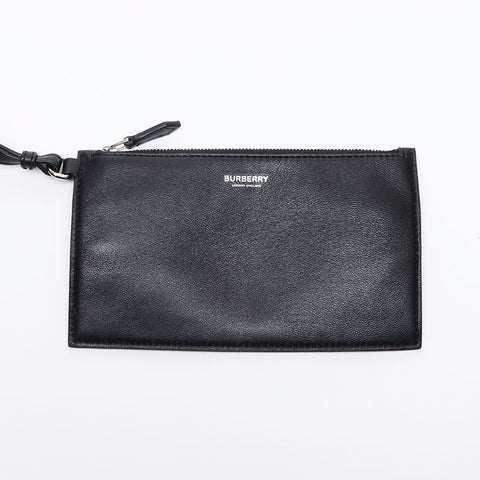 BURBERRY RONBI 2022SS Leather Cutout Shoulder Bag black WS13263