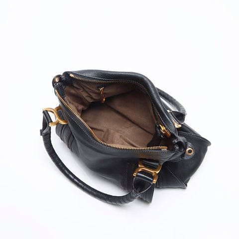 クロエ Chloe マーシー レザー ショルダーバッグ ブラック WS13267