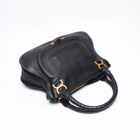 Chloe Marcy Leather Shoulder Bag black WS13268