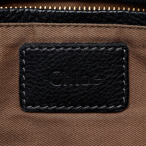 Chloe Marcy Leather Shoulder Bag black WS13268