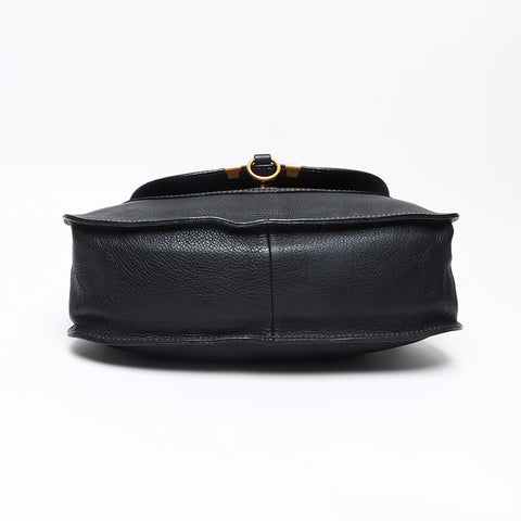 Chloe Marcy Leather Shoulder Bag black WS13268