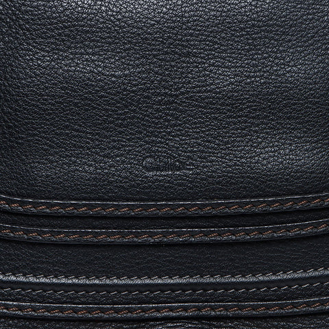 Chloe Marcy Leather Shoulder Bag black WS13268
