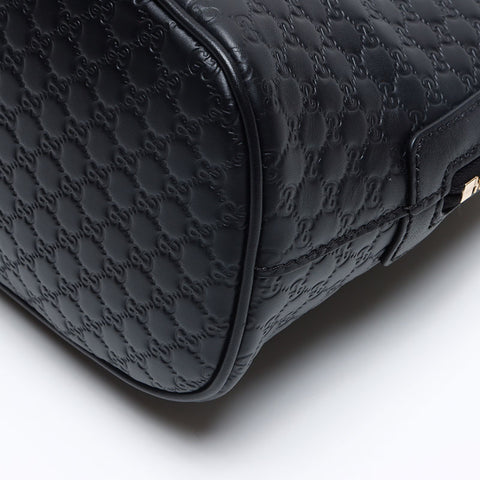 グッチ GUCCI マイクロ GG シマ レザー 2way ショルダーバッグ ブラック WS13272