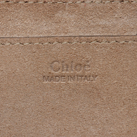 クロエ Chloe ドリュー キルティング レザー ハンドバッグ レッド WS13273