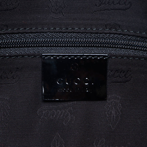 グッチ GUCCI GG キャンバス エナメル トートバッグ ベージュ WS13278
