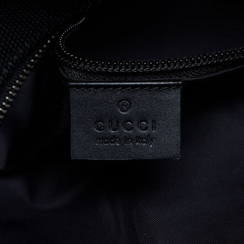 GUCCI Shelly Techno Canvas Backpack Â· Daypack black WS13288