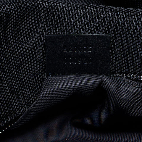 GUCCI Shelly Techno Canvas Backpack Â· Daypack black WS13288