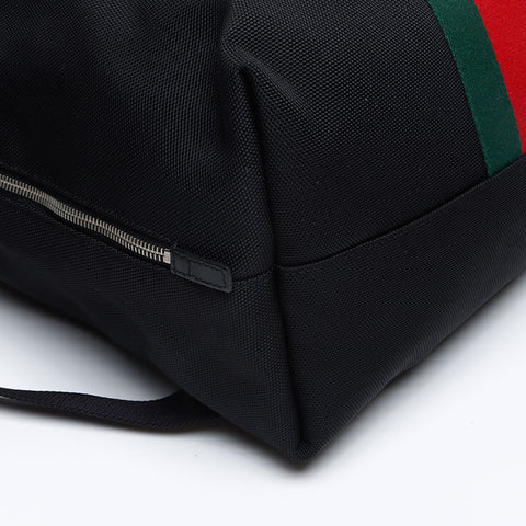 GUCCI Shelly Techno Canvas Backpack Â· Daypack black WS13288