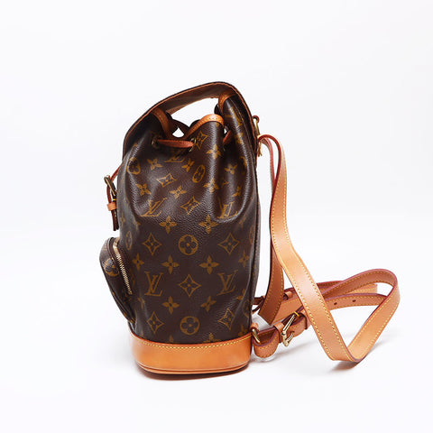 ルイ・ヴィトン LOUIS VUITTON 1998年 モンスリMM モノグラム リュック・デイパック ブラウン WS13293