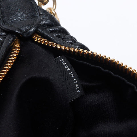 Miu Miu Matelasse pouch mini Shoulder Bag black WS13297