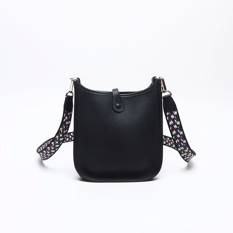 HERMES Evelyn TPM Y stamp Togo Amazon Shoulder Bag black WS13300