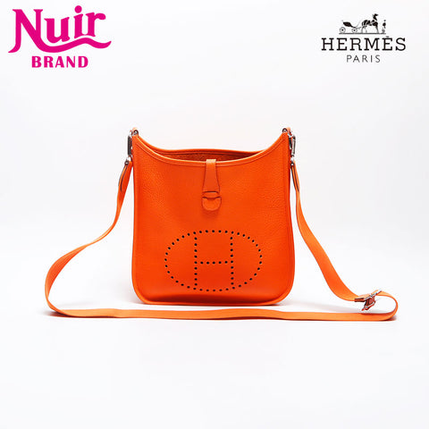 エルメス HERMES 2010年 N刻印 エヴリン3 PM トリヨンクレマンス ショルダーバッグ オレンジ WS13304