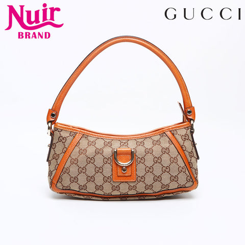 GUCCI GG canvas Shoulder Bag beige WS13310