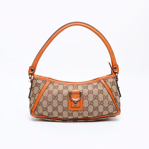 GUCCI GG canvas Shoulder Bag beige WS13310