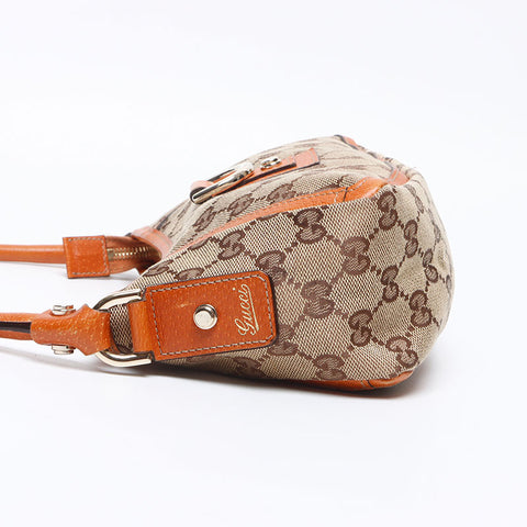 GUCCI GG canvas Shoulder Bag beige WS13310