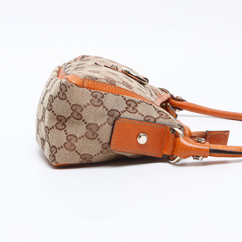 GUCCI GG canvas Shoulder Bag beige WS13310